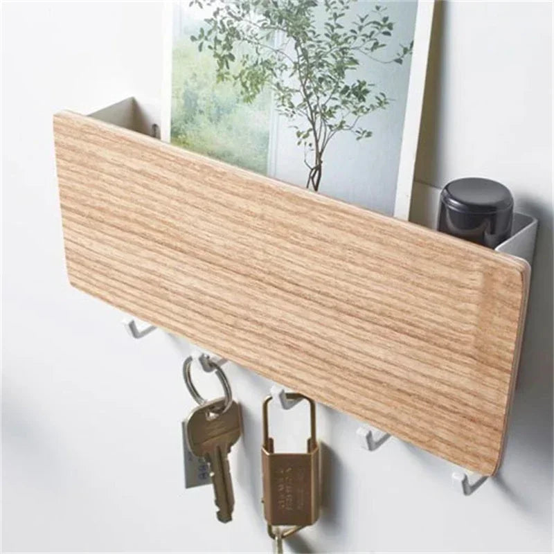 Bamboo Key Hanger Holder