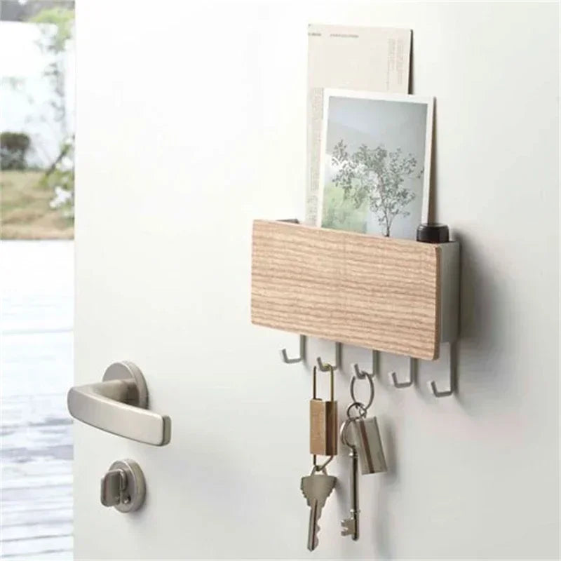 Bamboo Key Hanger Holder